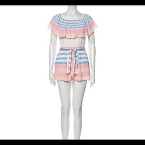 Mara Hoffman striped romper